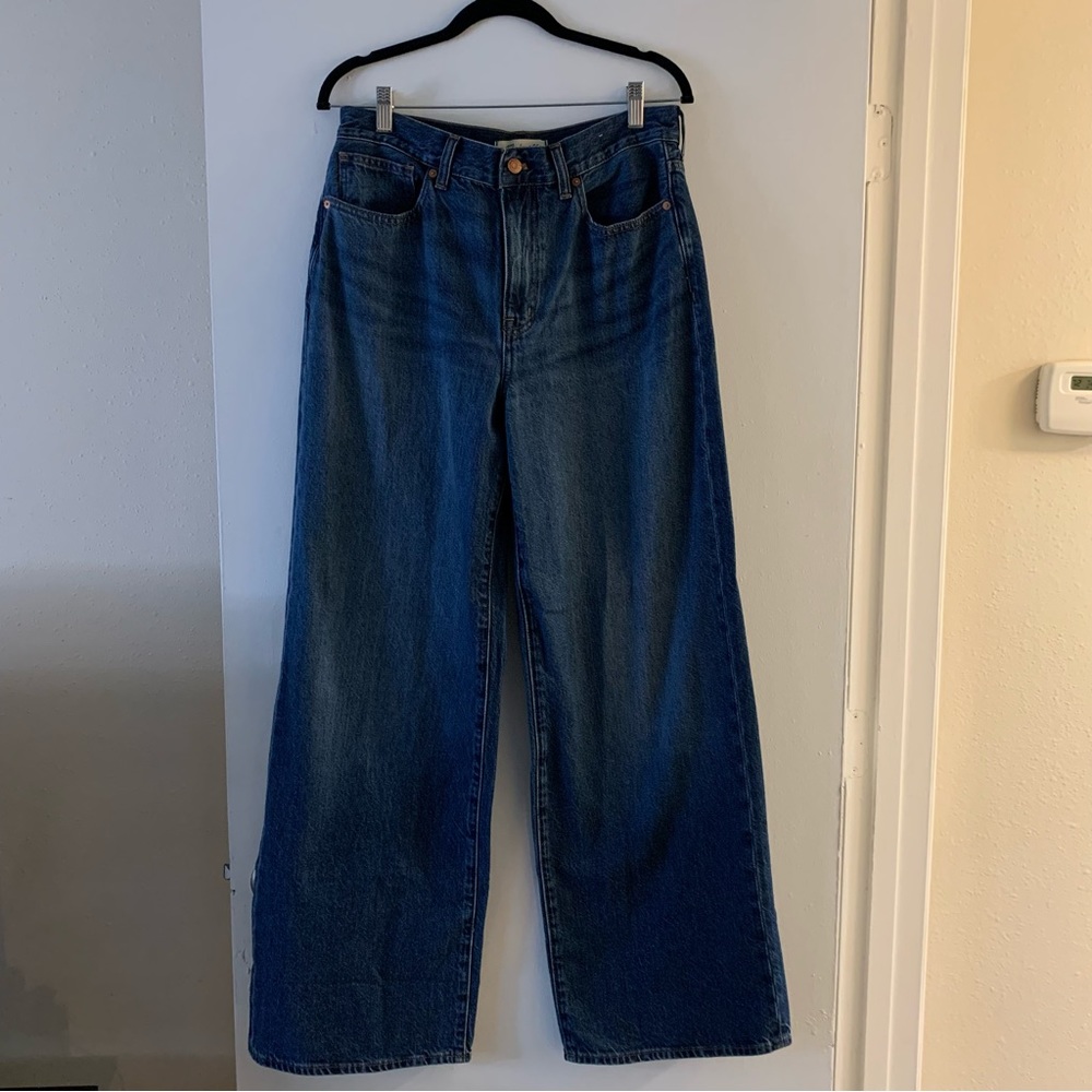 Madewell super wide jeans